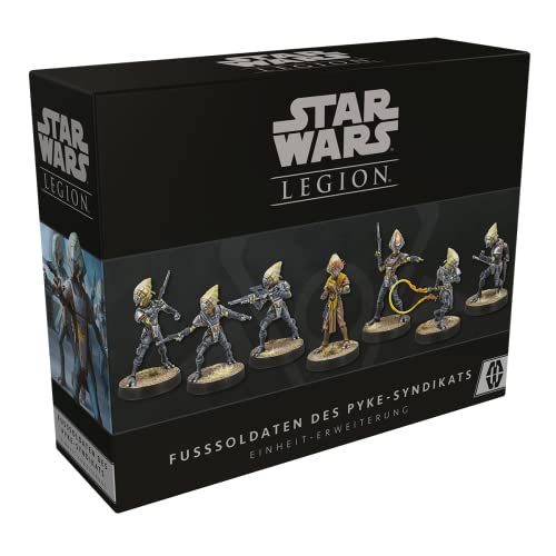 Atomic Mass Games, Star Wars: Legion – Fußsoldaten des Pyke-Syndikats, Einheit-Erweiterung, Tabletop, 2 Spieler, Ab 14+ Jahren, 120-180 Minuten, Deutsch von Atomic Mass Games