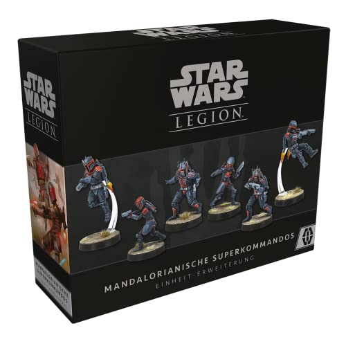 Atomic Mass Games, Star Wars: Legion – Mandalorianische Superkommandos, Einheit-Erweiterung, Tabletop, 2 Spieler, Ab 14+ Jahren, 120-180 Minuten, Deutsch von Atomic Mass Games