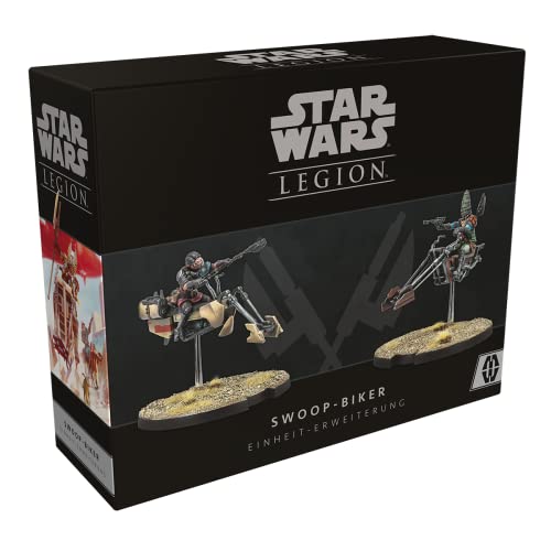 Atomic Mass Games, Star Wars: Legion – Swoop-Biker, Einheit-Erweiterung, Tabletop, 2 Spieler, Ab 14+ Jahren, 120-180 Minuten, Deutsch von Atomic Mass Games