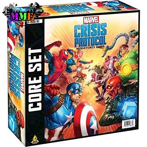 Atomic Mass Games , Marvel Crisis Protocol: Core Set, Miniatures Game, Ages 14+, 2+ Players, 45 Minutes Playing Time Atomic Mass Games , Marvel Crisis Protocol: Core Set, Miniatures Game, Ages 14+, 2+ Players, 45 Minutes Playing Time von Atomic Mass Games
