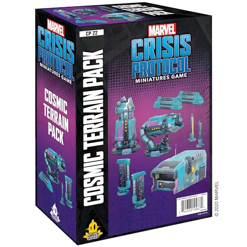Atomic Mass Games, Marvel Crisis Protocol: Terrain Expansion: Cosmic Terrain Pack, Miniatures Game, Ages 10+, 2+ Players, 45 Minutes Playing Time Atomic Mass Games, Marvel Crisis Protocol: Terrain Expansion: Cosmic Terrain Pack, Miniatures Game, Ages 10+, 2+ Players, 45 Minutes Playing Time von Atomic Mass Games