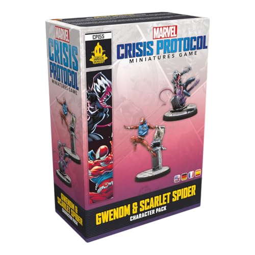 Atomic Mass Games, Marvel: Crisis Protocol – Gwenom & Scarlet Spider, Charakter-Erweiterung, Tabletop, 2 Spieler, Ab 14+ Jahren, 90-120 Minuten, Deutsch, Mehrsprachig Atomic Mass Games, Marvel: Crisis Protocol – Gwenom & Scarlet Spider, Charakter-Erweiterung, Tabletop, 2 Spieler, Ab 14+ Jahren, 90-120 Minuten, Deutsch, Mehrsprachig von Atomic Mass Games
