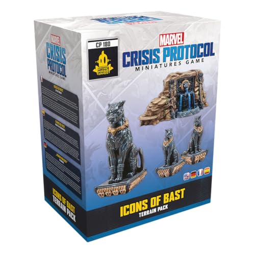 Atomic Mass Games, Marvel: Crisis Protocol – Ikonen von Bast, Geländeset-Erweiterung, Tabletop, 2 Spieler, Ab 14+ Jahren, 90-120 Minuten, Deutsch, Mehrsprachig Atomic Mass Games, Marvel: Crisis Protocol – Ikonen von Bast, Geländeset-Erweiterung, Tabletop, 2 Spieler, Ab 14+ Jahren, 90-120 Minuten, Deutsch, Mehrsprachig von Atomic Mass Games