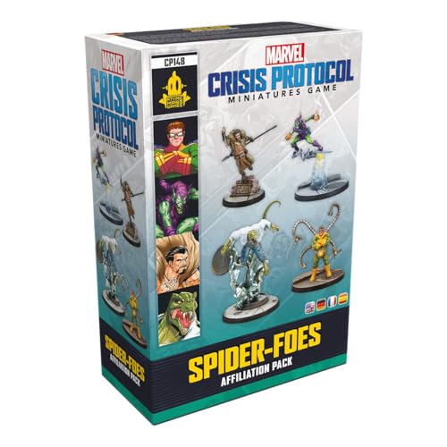 Atomic Mass Games, Marvel: Crisis Protocol – Spider-Foes, Affiliation-Erweiterung, Tabletop, 2 Spieler, Ab 14+ Jahren, 90-120 Minuten, Deutsch, Mehrsprachig Atomic Mass Games, Marvel: Crisis Protocol – Spider-Foes, Affiliation-Erweiterung, Tabletop, 2 Spieler, Ab 14+ Jahren, 90-120 Minuten, Deutsch, Mehrsprachig von Atomic Mass Games