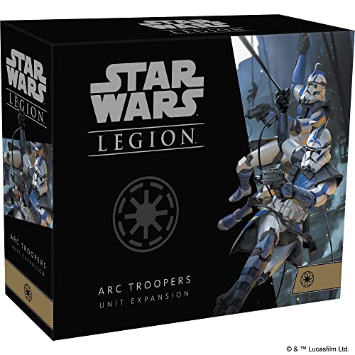 Atomic Mass Games, Star Wars Legion: Galactic Republic Expansions: ARC Troopers Unit, Unit Expansion, Miniatures Game, Ages 14+, 2 Players, 90 Minutes Playing Time Atomic Mass Games, Star Wars Legion: Galactic Republic Expansions: ARC Troopers Unit, Unit Expansion, Miniatures Game, Ages 14+, 2 Players, 90 Minutes Playing Time von Atomic Mass Games