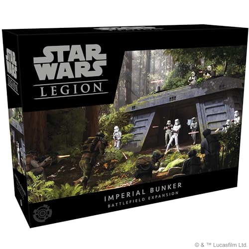 Atomic Mass Games, Star Wars Legion: Neutral Expansions: Imperial Bunker Battlefield Expansion, Unit Expansion, Miniatures Game, Ages 14+, 2 Players, 90 Minutes Playing Time Atomic Mass Games, Star Wars Legion: Neutral Expansions: Imperial Bunker Battlefield Expansion, Unit Expansion, Miniatures Game, Ages 14+, 2 Players, 90 Minutes Playing Time von Atomic Mass Games