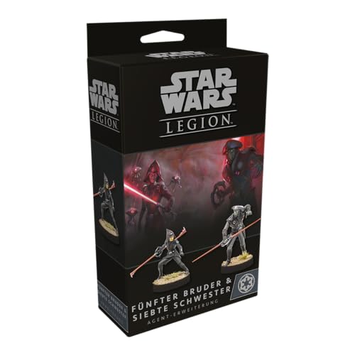 Atomic Mass Games, Star Wars: Legion – Fünfter Bruder & Siebte Schwester, Agent-Erweiterung, Tabletop, 2 Spieler, Ab 14+ Jahren, 120-180 Minuten, Deutsch Atomic Mass Games, Star Wars: Legion – Fünfter Bruder & Siebte Schwester, Agent-Erweiterung, Tabletop, 2 Spieler, Ab 14+ Jahren, 120-180 Minuten, Deutsch von Atomic Mass Games