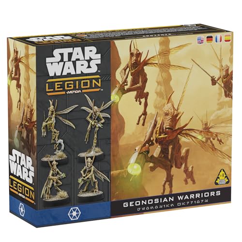 Atomic Mass Games, Star Wars: Legion – Geonosian Warriors (Geonosianische Krieger), Einheit-Erweiterung, Tabletop, 2 Spieler, ab 14+ Jahren, 120-180 Minuten, Deutsch, Mehrsprachig von Atomic Mass Games