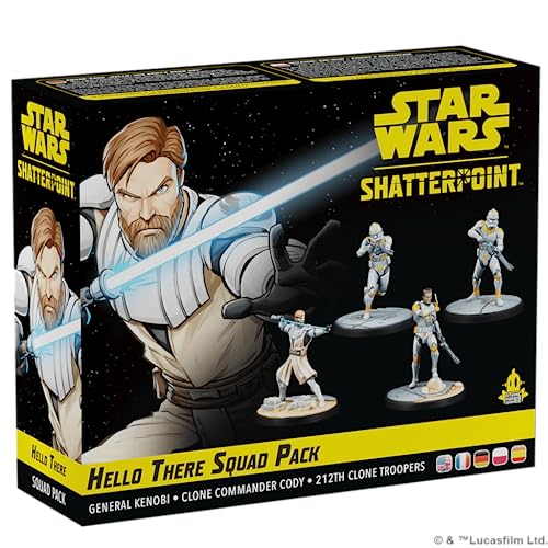 Atomic Mass Games, Star Wars: Shatterpoint – Hallo, wie geht's denn so?, Squad-Erweiterung, Tabletop, 2 Spieler, Ab 14+ Jahren, 90-120 Minuten, Deutsch, Mehrsprachig Atomic Mass Games, Star Wars: Shatterpoint – Hallo, wie geht's denn so?, Squad-Erweiterung, Tabletop, 2 Spieler, Ab 14+ Jahren, 90-120 Minuten, Deutsch, Mehrsprachig von Atomic Mass Games
