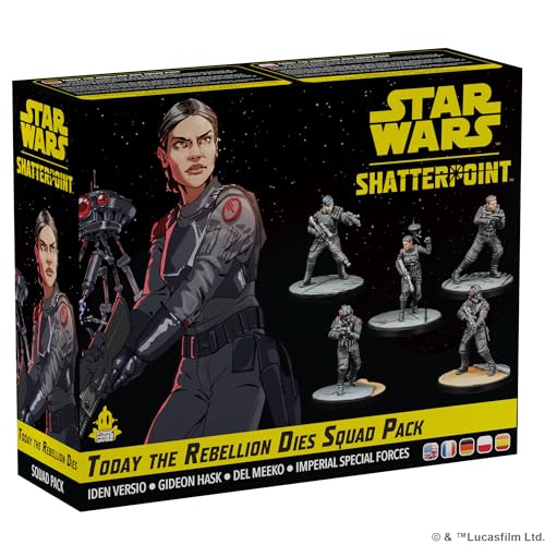Atomic Mass Games, Star Wars: Shatterpoint – Heute stirbt die Rebellion, Squad-Erweiterung, Tabletop, 2 Spieler, Ab 14+ Jahren, 90-120 Minuten, Deutsch, Mehrsprachig Atomic Mass Games, Star Wars: Shatterpoint – Heute stirbt die Rebellion, Squad-Erweiterung, Tabletop, 2 Spieler, Ab 14+ Jahren, 90-120 Minuten, Deutsch, Mehrsprachig von Atomic Mass Games