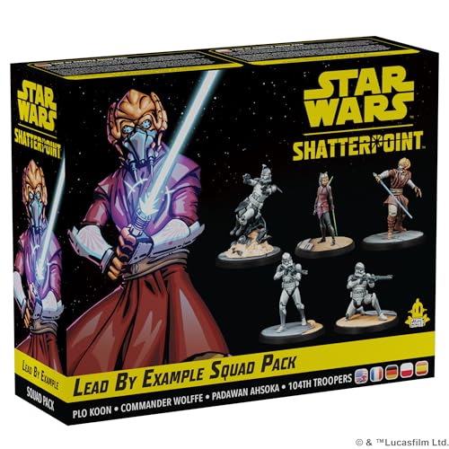 Atomic Mass Games, Star Wars: Shatterpoint – Mit gutem Beispiel voran, Squad-Erweiterung, Tabletop, 2 Spieler, Ab 14+ Jahren, 90-120 Minuten, Deutsch, Mehrsprachig von Atomic Mass Games