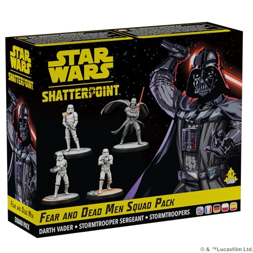 Atomic Mass Games, Star Wars: Shatterpoint – Umzingelt von Furcht und Toten, Squad-Erweiterung, Tabletop, 2 Spieler, Ab 14+ Jahren, 90-120 Minuten, Deutsch, Mehrsprachig Atomic Mass Games, Star Wars: Shatterpoint – Umzingelt von Furcht und Toten, Squad-Erweiterung, Tabletop, 2 Spieler, Ab 14+ Jahren, 90-120 Minuten, Deutsch, Mehrsprachig von Atomic Mass Games