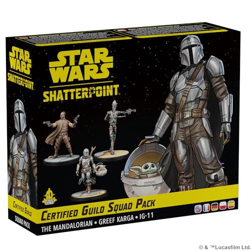 Atomic Mass Games, Star Wars: Shatterpoint – Zertifizierte Gilde, Squad-Erweiterung, Tabletop, 2 Spieler, Ab 14+ Jahren, 90-120 Minuten, Deutsch, Mehrsprachig Atomic Mass Games, Star Wars: Shatterpoint – Zertifizierte Gilde, Squad-Erweiterung, Tabletop, 2 Spieler, Ab 14+ Jahren, 90-120 Minuten, Deutsch, Mehrsprachig von Atomic Mass Games