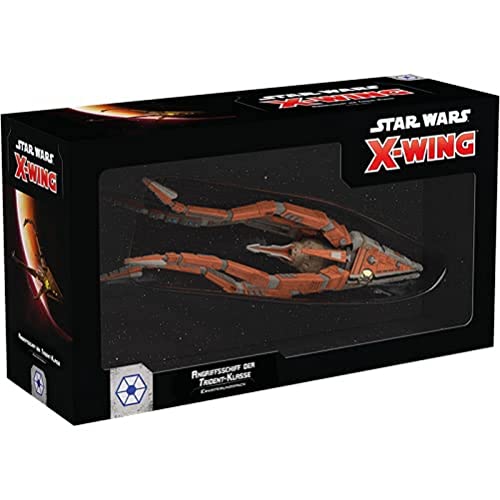 Atomic Mass Games, Star Wars: X-Wing 2. Edition – Angriffsschiff der Trident-Klasse, Erweiterung, Tabletop, 2 Spieler, Ab 14+ Jahren, 45+ Minuten, Deutsch Atomic Mass Games, Star Wars: X-Wing 2. Edition – Angriffsschiff der Trident-Klasse, Erweiterung, Tabletop, 2 Spieler, Ab 14+ Jahren, 45+ Minuten, Deutsch von Atomic Mass Games