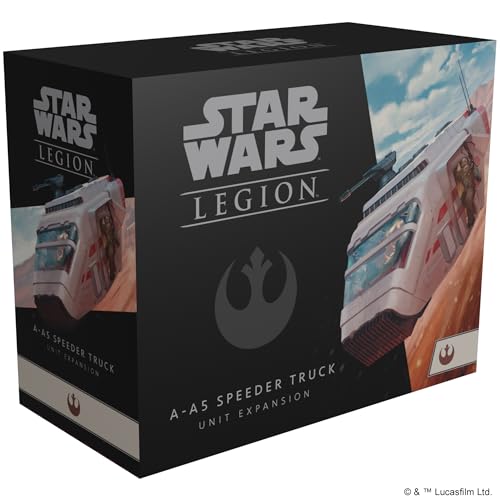 Atomic Mass Games , Star Wars Legion: Rebel Expansions: A-A5 Speeder Truck , Unit Expansion , Miniatures Game , Ages 14+ , 2 Players , 90 Minutes Playing Time von Fantasy Flight Games