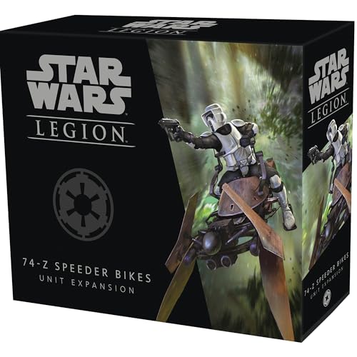Atomic Mass Games , Star Wars: Legion 74-Z Speeder Bikes Unit, Miniatures Game, Ages 14+, 2 Players, 120-180 Minutes Playing Time Atomic Mass Games , Star Wars: Legion 74-Z Speeder Bikes Unit, Miniatures Game, Ages 14+, 2 Players, 120-180 Minutes Playing Time von Atomic Mass Games