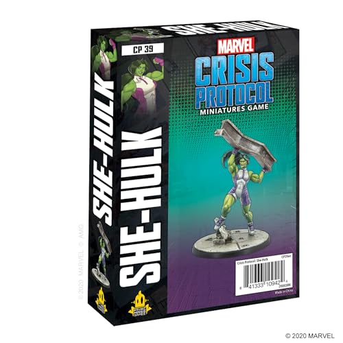 Atomic Mass Games - Marvel Crisis Protocol: Character Pack: She Hulk: Marvel Crisis Protocol - Miniature Game von Atomic Mass Games