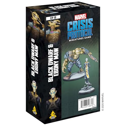 Atomic Mass Games - Marvel Crisis Protocol: Character Pack: Black Dwarf and Ebony Maw - Miniature Game von Atomic Mass Games