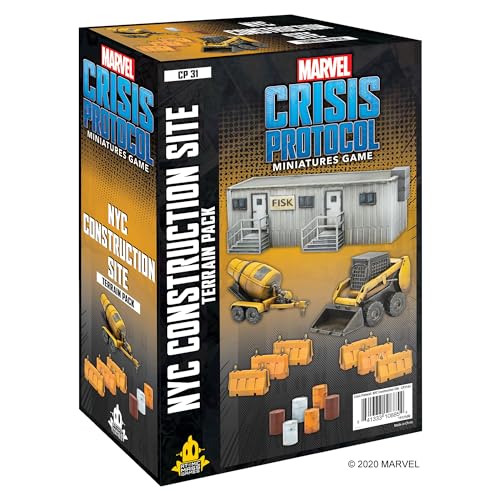 Atomic Mass Games Marvel Crisis Protocol: NYC Construction Site Terrain - EN von Atomic Mass Games
