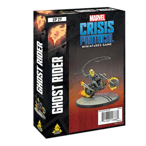 Atomic Mass Games Marvel Crisis Protokoll: Charakter-Pack: Ghost Rider | Miniatur-Spiel | ab 10 Jahren | 2+ Spieler | 45 Minuten Spieldauer von Atomic Mass Games