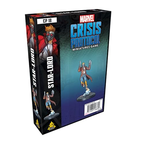 Atomic Mass Games , Marvel Crisis Protocol: Character Pack: Star-Lord, Miniatures Game, Ages 10+, 2+ Players, 45 Minutes Playing Time von Atomic Mass Games