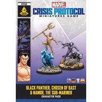 Atomic Mass Games - Marvel: Crisis Protocol – Black Panther, Chosen of Bast & Namor, the Sub-Mariner Atomic Mass Games - Marvel: Crisis Protocol – Black Panther, Chosen of Bast & Namor, the Sub-Mariner von Atomic Mass Games