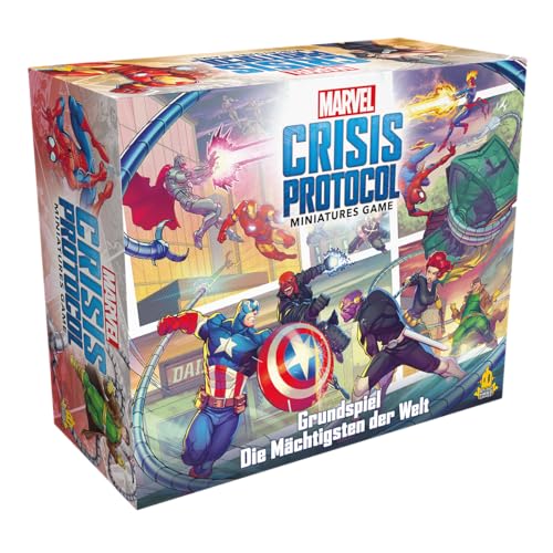 Atomic Mass Games, Marvel: Crisis Protocol, Grundspiel, Tabletop, 2 Spieler, Ab 14+ Jahren, 90-120 Minuten, Deutsch von Atomic Mass Games