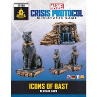 Atomic Mass Games - Marvel: Crisis Protocol - Icons of Bast Terrain Pack von Atomic Mass Games