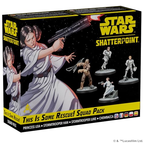 Atomic Mass Games, Star Wars: Shatterpoint – Eine fabelhafte Rettung, Squad-Erweiterung, Tabletop, 2 Spieler, Ab 14+ Jahren, 90-120 Minuten, Deutsch, Mehrsprachig Atomic Mass Games, Star Wars: Shatterpoint – Eine fabelhafte Rettung, Squad-Erweiterung, Tabletop, 2 Spieler, Ab 14+ Jahren, 90-120 Minuten, Deutsch, Mehrsprachig von Atomic Mass Games