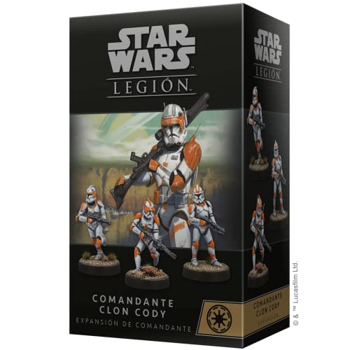 Atomic Mass Games Star Wars Legion - Commander Clon Cody - Miniaturspiel auf Spanisch Atomic Mass Games Star Wars Legion - Commander Clon Cody - Miniaturspiel auf Spanisch von Atomic Mass Games