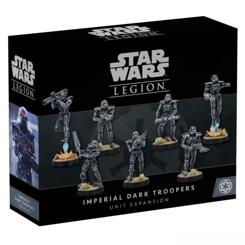 Atomic Mass Games Star Wars Legion Dark Troopers Erweiterung,Zwei Spieler Miniaturen Kampfspiel,Strategiespiel für Erwachsene und Jugendliche,durchschnittliche Spielzeit 3 Stunden,hergestellt von Star Wars