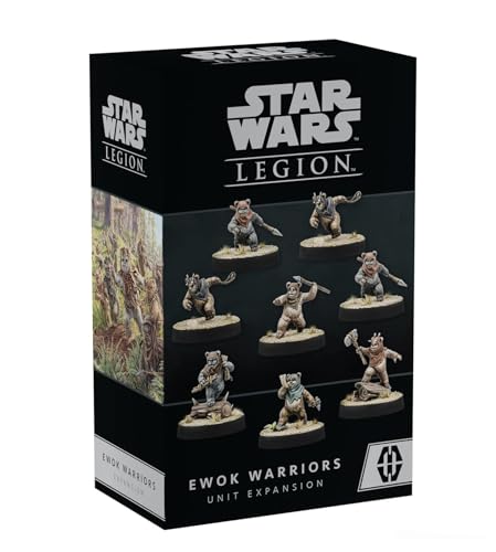 Atomic Mass Games Star Wars Legion Ewok Warriors Erweiterung - 2 Spieler Kampfspiel - Figurspiel - Strategiespiel für Erwachsene und Jugendliche - ab 14 Jahren - Durchschnittliche Spielzeit von Atomic Mass Games