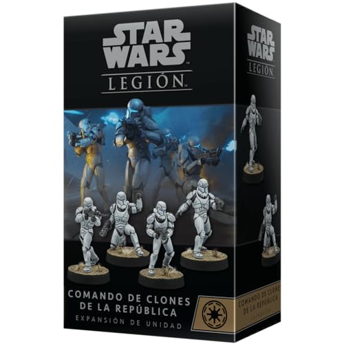 Atomic Mass Games Star Wars Legion: Kommando der Klone der Republik | Erweiterung | Miniaturspiel | ab 14 Jahren | für 2 Spieler | 1-2 Stunden pro Spiel | Spanisch Atomic Mass Games Star Wars Legion: Kommando der Klone der Republik | Erweiterung | Miniaturspiel | ab 14 Jahren | für 2 Spieler | 1-2 Stunden pro Spiel | Spanisch von Atomic Mass Games