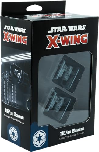 Atomic Mass Games, Star Wars: X-Wing 2. Edition – TIE/SA-Bomber, Erweiterung, Tabletop, 2 Spieler, Ab 14+ Jahren, 30-45 Minuten, Deutsch von Atomic Mass Games