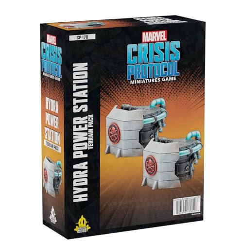 Atomic Mass Games Zubehör CP178EN Krise Marvel Crisis Protocol: Hydra Power Station Terrain Pack-EN, Mehrfarbig, S von Atomic Mass Games
