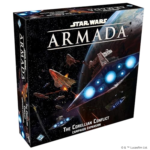 Fantasy Flight Games , Star Wars Armada: Corellian Conflict Campaign Exp, Miniature Game, 2 Players, Ages 14+ Years, 45+ Minutes Playtime Fantasy Flight Games , Star Wars Armada: Corellian Conflict Campaign Exp, Miniature Game, 2 Players, Ages 14+ Years, 45+ Minutes Playtime von Atomic Mass Games