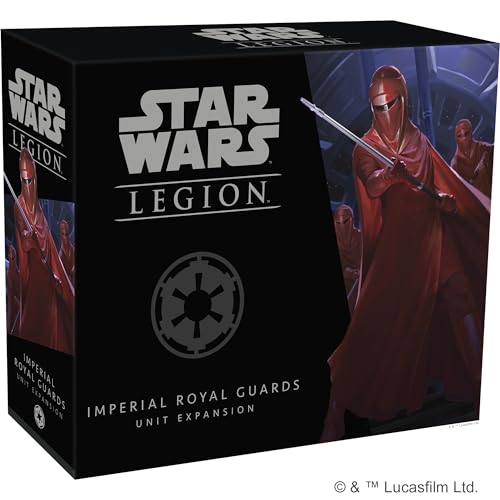 Fantasy Flight Games Atomic Mass Games, Star Wars Legion: Galactic Empire Expansions: Imperial Royal Guard Unit, Unit Expansion, Miniatures Game, Ages 14+, 2 Players, 90 Minutes Playing Time Fantasy Flight Games Atomic Mass Games, Star Wars Legion: Galactic Empire Expansions: Imperial Royal Guard Unit, Unit Expansion, Miniatures Game, Ages 14+, 2 Players, 90 Minutes Playing Time von Atomic Mass Games