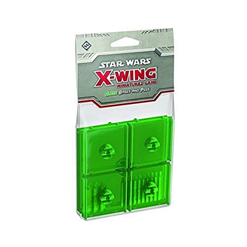 Fantasy Flight Games Star Wars X-Wing Green Bases and Pegs Expansion Pack Fantasy Flight Games Star Wars X-Wing Green Bases and Pegs Expansion Pack von Atomic Mass Games