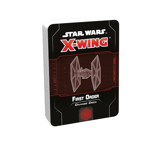 Fantasy Flight Games - Star Wars X-Wing Second Edition: Star Wars X-Wing: First Order Damage Deck - Miniature Game Fantasy Flight Games - Star Wars X-Wing Second Edition: Star Wars X-Wing: First Order Damage Deck - Miniature Game von Atomic Mass Games
