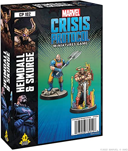 Marvel Crisis Protocol Miniatures Game Heimdall & Skurge von Atomic Mass Games