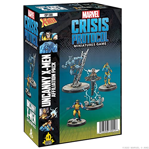 Marvel Crisis Protocol Uncanny X-Men Affiliation Pack von Atomic Mass Games