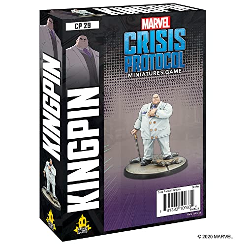 Atomic Mass Games, Marvel Crisis Protocol: Character Pack: Kingpin, Miniatures Game, Ages 10+, 2+ Players, 45 Minutes Playing Time von Atomic Mass Games