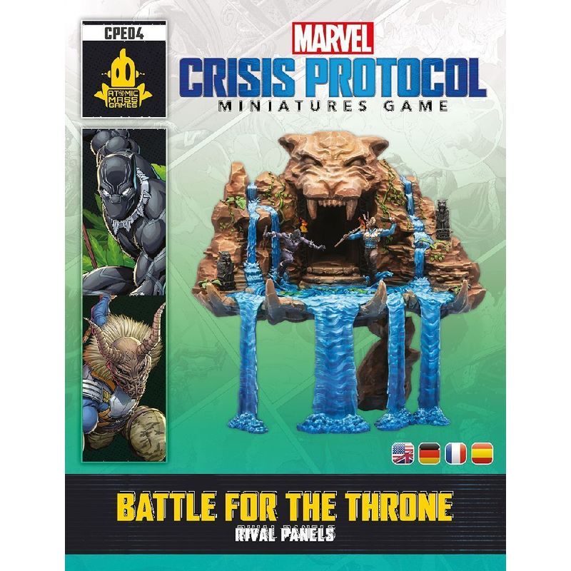 Marvel: Crisis Protocol - Rival Panels: Battle for the Throne (Rivalenset Kampf um den Thron) von Atomic Mass Games