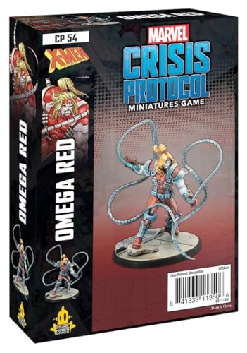 Atomic Mass Games , Marvel Crisis Protocol: Character Pack: Omega Red, Miniatures Game, Ages 10+, 2+ Players, 45 Minutes Playing Time Atomic Mass Games , Marvel Crisis Protocol: Character Pack: Omega Red, Miniatures Game, Ages 10+, 2+ Players, 45 Minutes Playing Time von Atomic Mass Games