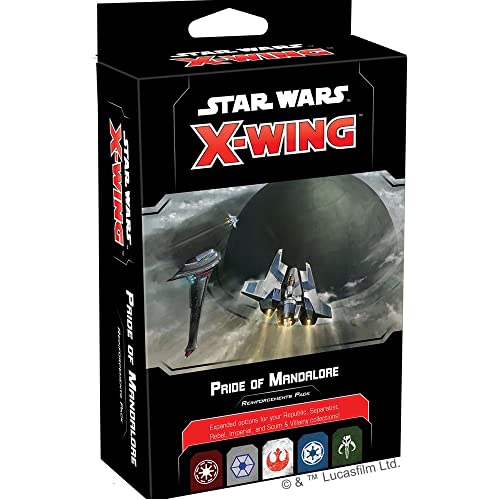 Atomic Mass Games Star Wars X-Wing: Pride of Mandalore Kartenpaket von Atomic Mass Games