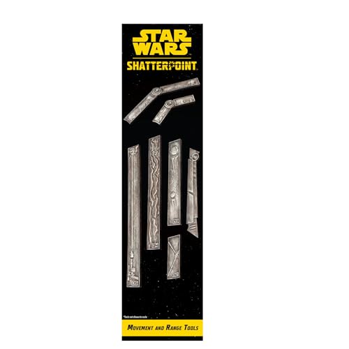 Asmodee Star Wars: Shatterpoint Range und Bewegungswerkzeuge, Tabletop-Miniaturen-Zubehör, ab 14 Jahren, für 2 Spieler, 90 Minuten Spieldauer von Asmodee
