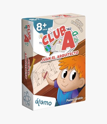 Atomo Games Club A. Juan der Architekt, Lernspiel ab 8 Jahren, ideal für die Lösung von Größenproblemen von Atomo Games