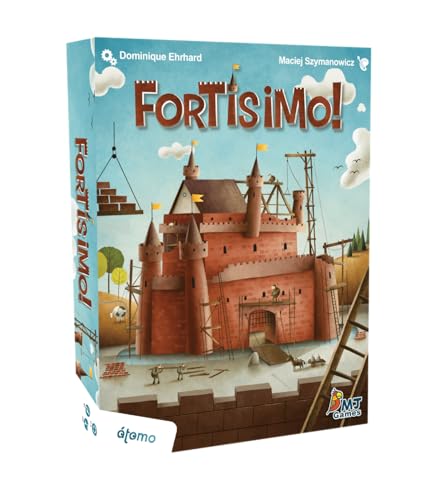 Atomo Games FORTISIMO Familienspiel zum Bauen Ihres Schlosses von Atomo Games