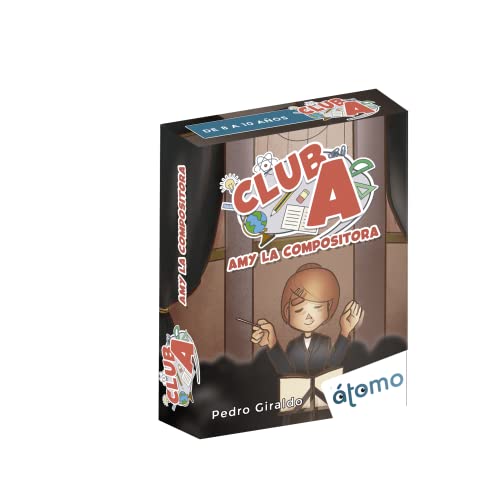Atomo Games XAG-29451 Amy der Kompositär Club A Kartenspiel, bunt von Atomo Games