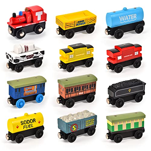 Atoylink 12STK Holzzug Montessori Magnetzug Set Holzspielzeug Holzeisenbahn Zug Spielzeug Motoren Autos Motorikspielzeug Baby Kinderspielzeug Fahrzeuge Geschenk für Jungen Mädchen 2 3 4 5 6 7 8 Jahren Atoylink 12STK Holzzug Montessori Magnetzug Set Holzspielzeug Holzeisenbahn Zug Spielzeug Motoren Autos Motorikspielzeug Baby Kinderspielzeug Fahrzeuge Geschenk für Jungen Mädchen 2 3 4 5 6 7 8 Jahren von Atoylink